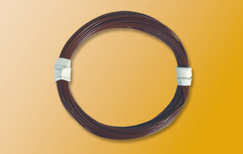 VN6892 Viessmann Super Thin Wire brown 5m